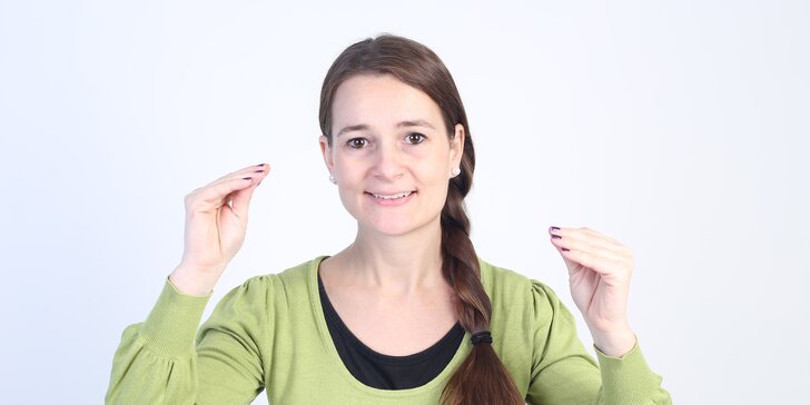 Úvodní kurz znakového jazyka – doprodej volných lekcí