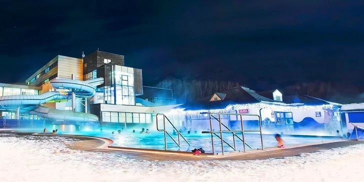 Celodenní vstupy k bazénům a do wellness v Aquacity Poprad