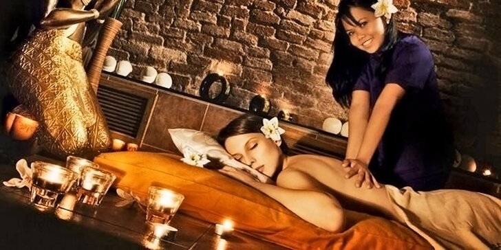 90 minut spa – vířivá vana a thajská masáž dle vlastního výběru