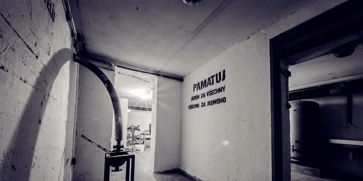 Escape game ve skutečném protiatomovém krytu v Bohumíně