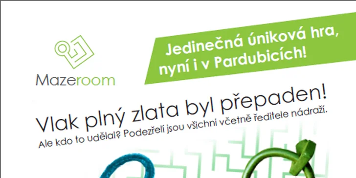 Napínavá únikovka: Vrahovo doupě pro 2-4 hráče