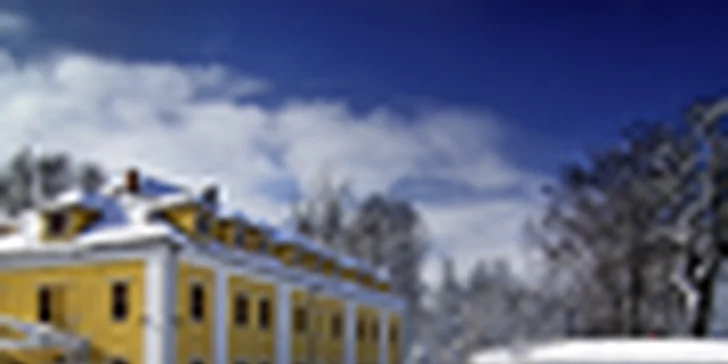 SKI a WELLNESS pobyt pro dva pod Vysokými Tatrami v hotelu Kaštieľ Lučivná + skipasy