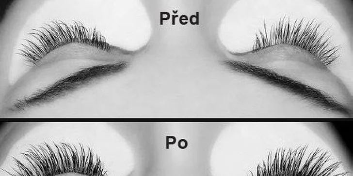 Prodloužení řas metodou Blink lashes nebo 3D