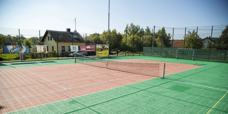 Parádní sportovní vyžití zajistí multifunkční hřiště.