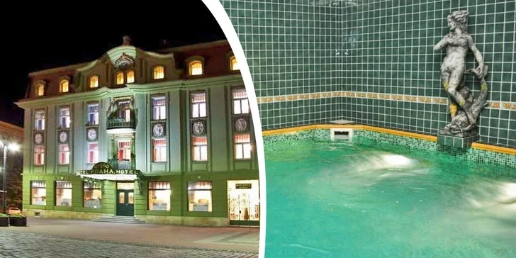 3 dny v prvorepublikovém hotelu v Jičíně včetně vstupu do Císařských lázní