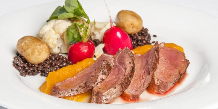Vánoční 6chodové menu restauraci v El Cid La Provence