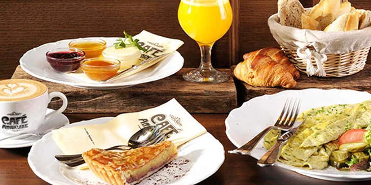 Brunch Amandine Menu pro dvě osoby