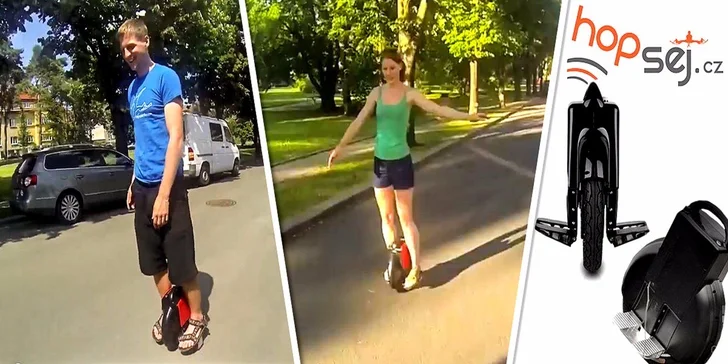 Projížďky na unikátní jednokolce Free Wheel
