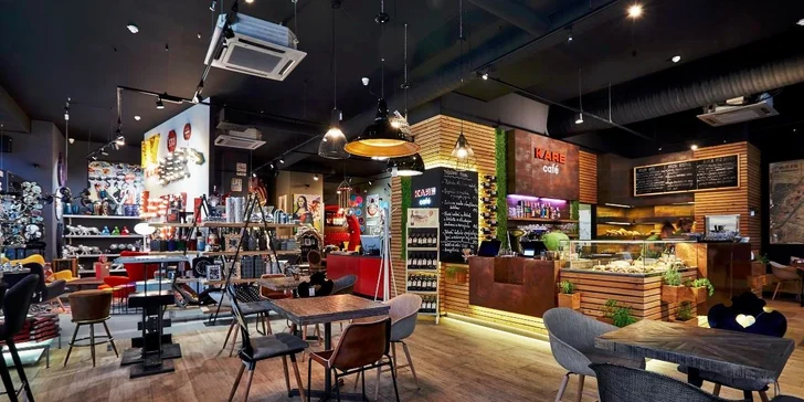 Vydatná snídaně v Kare Café – libovolné dobroty dle vaší chuti