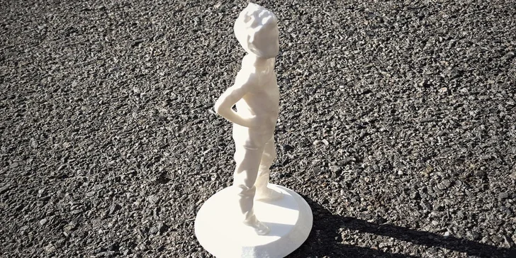3D plastová postavička z HI-Tech tiskárny