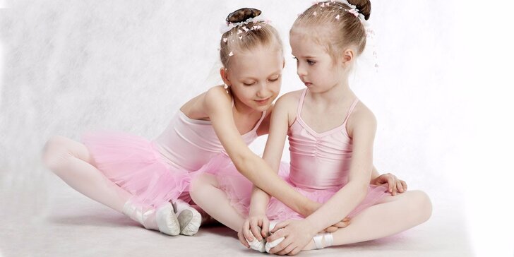 Zkušební hodina baletu pro holčičky
