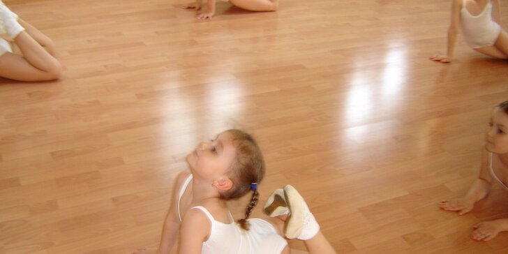 Zkušební hodina baletu pro holčičky