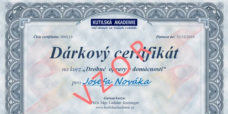 Kutilský kurz: naučte se přivrtat polici, vyčistit odpad apod.
