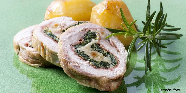 3chodové menu pro dva gurmány v restauraci Gloria