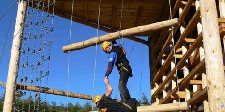 Jeseník na tři dny pro dvě osoby. Včetně snídaní a otevřeného voucheru v hodnotě 1800 Kč do Adrenalin parku. Odreagujte se v krásné přírodě!