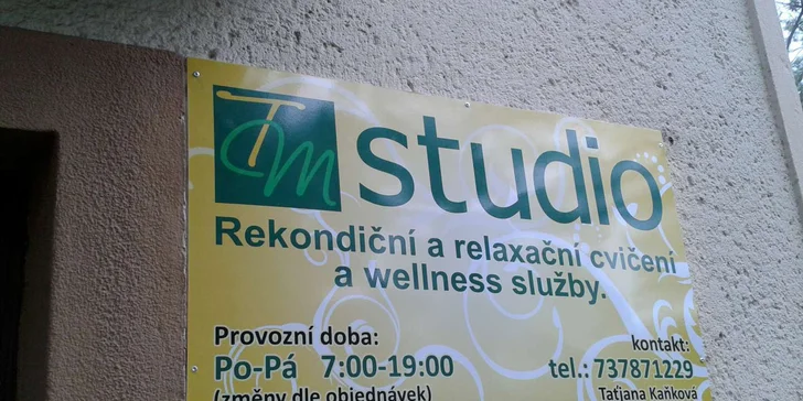 1 vstup na VacuTherm pro lepší spalování tuků
