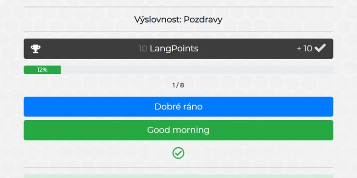 Obohatíte si slovní zásobu, osvojíte si pravidla gramatiky a naučíte se i správnou výslovnost!