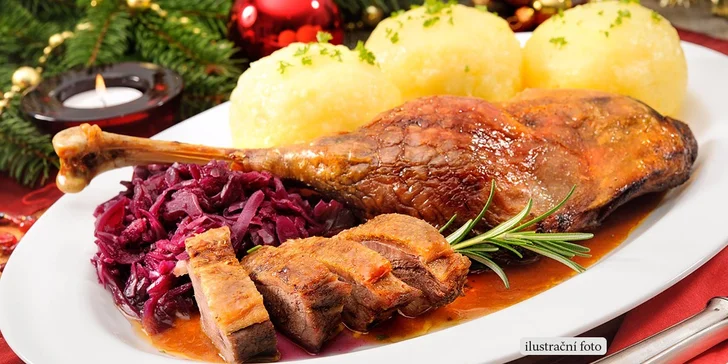 Zimní dvouchodvé menu pro dva v restauraci Satchmo