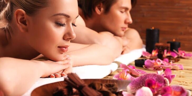 60minutová luxusní partnerská masáž