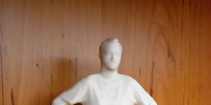 3D plastová postavička z HI-Tech tiskárny