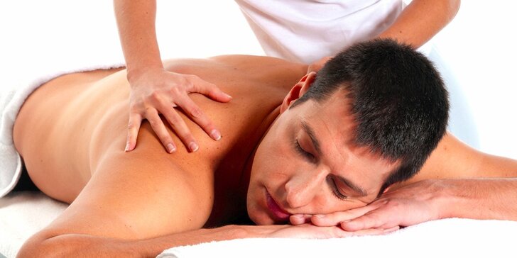 60minutová klasická nebo sportovní masáž