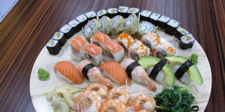 Výtečné kousky sushi v Sushi Miomi