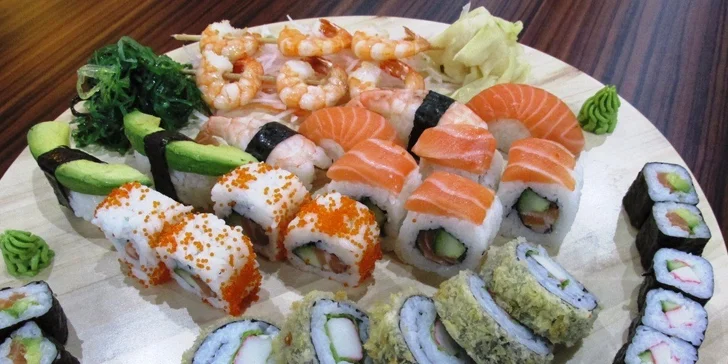 Výtečné kousky sushi v Sushi Miomi