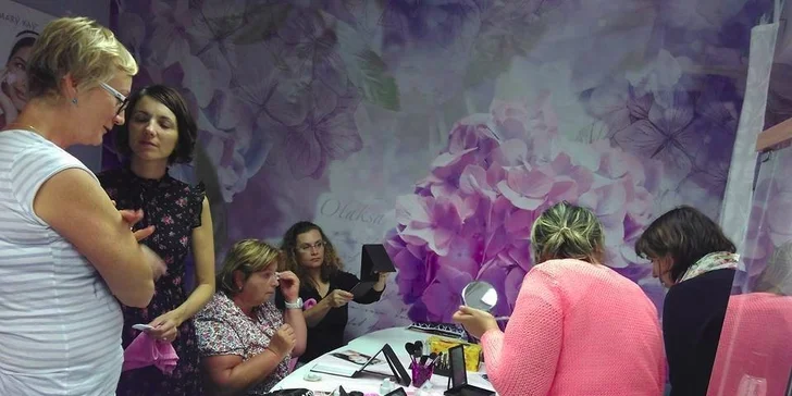 Kurz líčení s profesionální vizážistkou