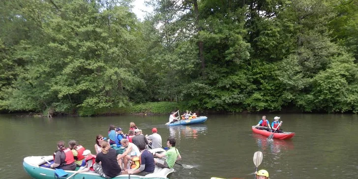 Jednodenní sjezd řeky Moravy – na raftu, barace či kajaku