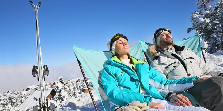 Zimní pohoda na Lipně s wellness i možností lyžování