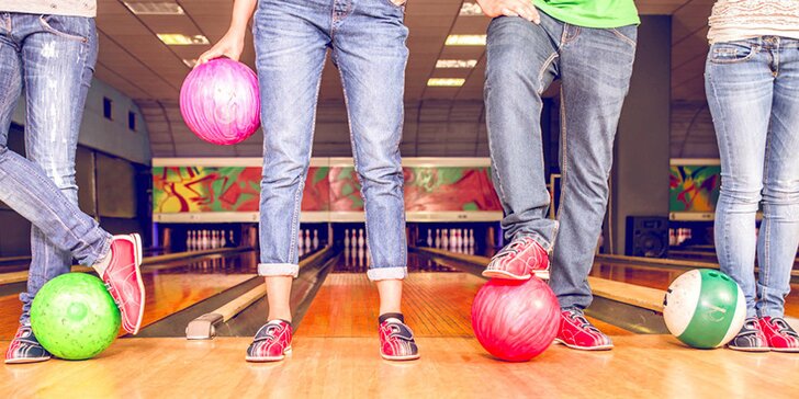 Hodina bowlingu v oblíbeném STEPu až pro 6 hráčů