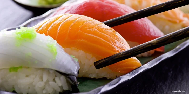 Výtečné kousky sushi v Sushi Miomi