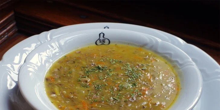 Božské 3chodové menu pro dva v restauraci U zlaté hrušky