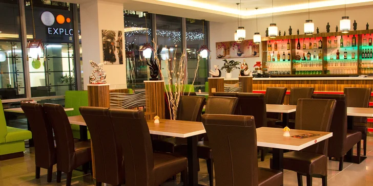 All you can eat grill nebo sushi set v restauraci Guo