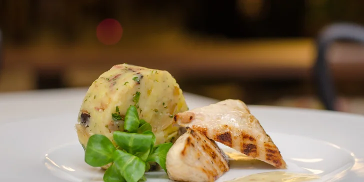 5chodové degustační menu pro dva v restauraci Za Oponou