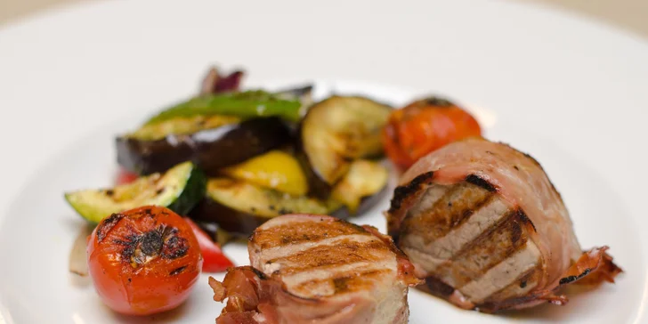 5chodové degustační menu pro dva v restauraci Za Oponou