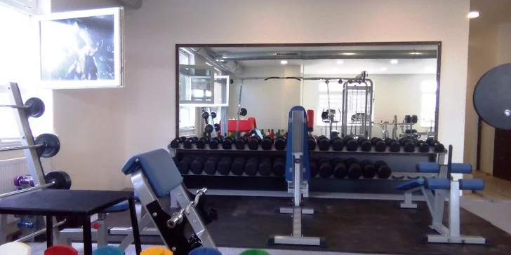 Jeden nebo dvanáct vstupů do fitness centra a možnost saunování