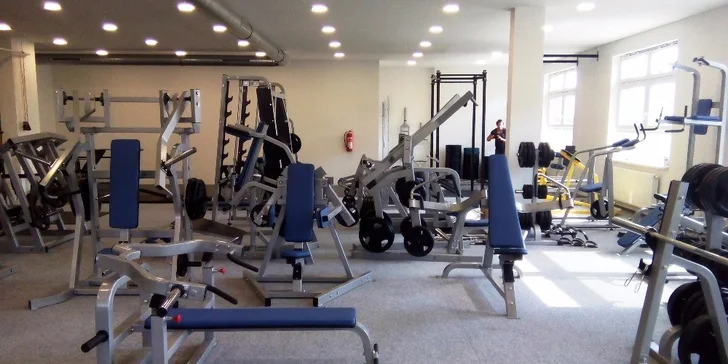 Jeden nebo dvanáct vstupů do fitness centra a možnost saunování