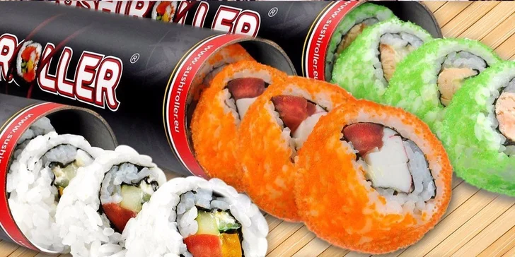 Revoluční balení čerstvého sushi ve vymakaném tubusu