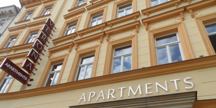 Relax v apartmánech v Karlových Varech se vstupem do Alžbětinných lázní
