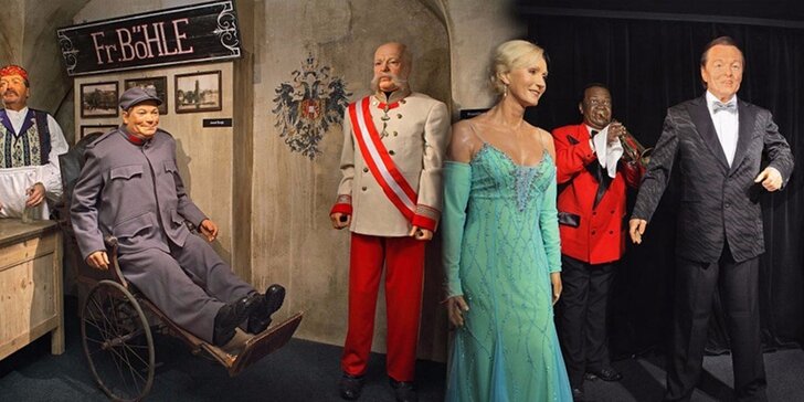 Vstupné na speciání hollywoodskou výstavu voskových figurín Madame Tussauds