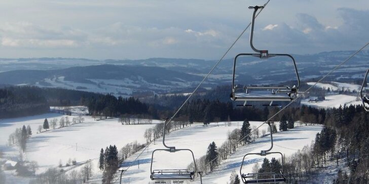3–6denní dovolená v Krkonoších: lyžování, turistika i chutná polopenze