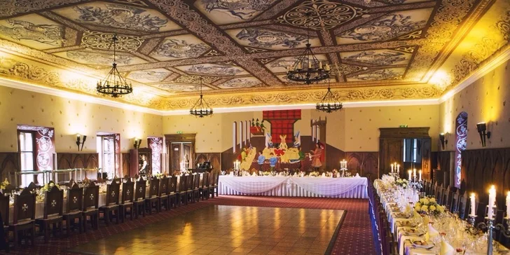 Královský pobyt s luxusním wellness v zámeckém Hotelu The Grand Vígľaš ****