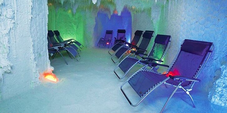 Zdravá relaxace v solné jeskyni: Permanentka na 10 vstupů s roční platností