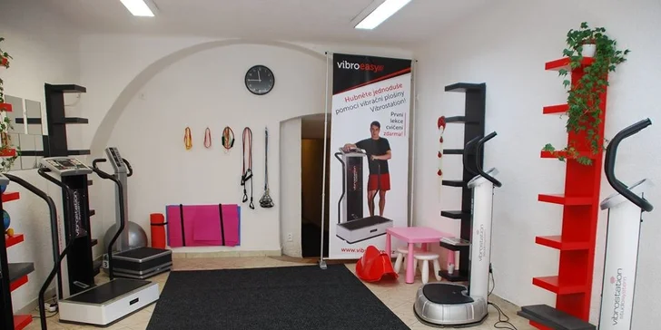 Permanentky na vibrační trénink s trenérkou