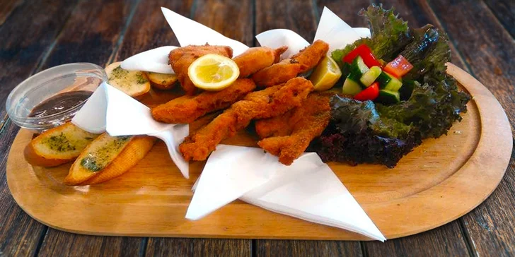 To má říz: 0,5 nebo 1 kg vepřových řízků v restauraci U Letiště