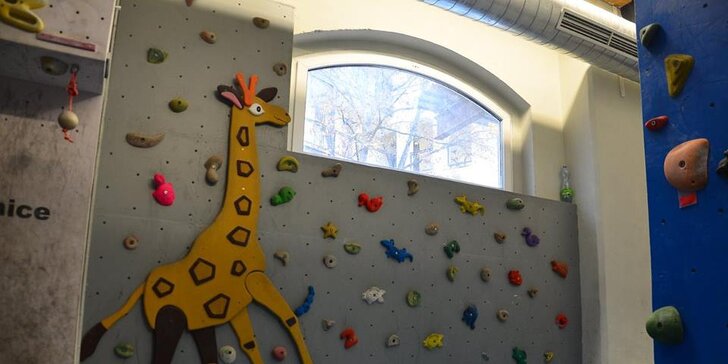 Rodinné vstupné na lezeckou stěnu – vhodné i pro začátečníky