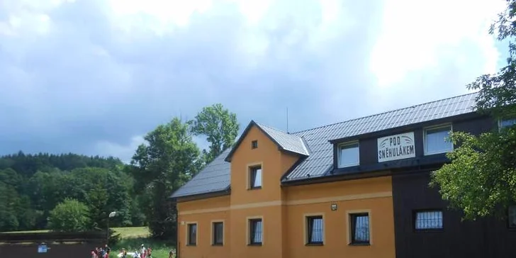 Třídenní pobyt přímo u sjezdovek v Jeseníkách