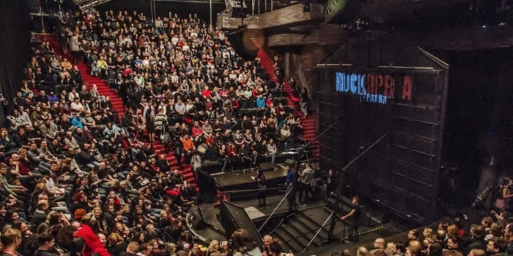 Vstupenky na hudební představení do RockOpery, prvního divadla pro rockery