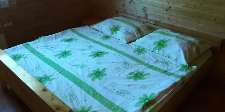 Pronájem vybavené chaty až pro 11 osob v krásné přírodě Jeseníků